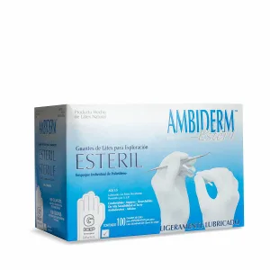 GUANTE DE LATEX P/EXPLORACION "CLASICO" ESTERIL GRANDE