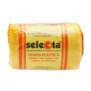 VENDA ELÁSTICA 7 CM X 5 M. Marca: Selecta.