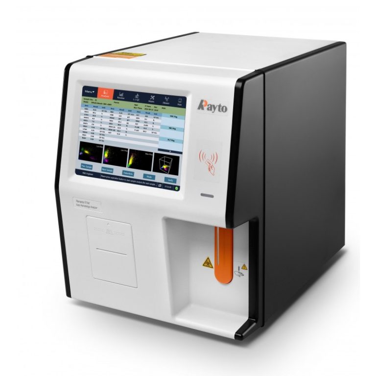 Analizador Hematológico de 5 partes Hemaray51Vet Rayto